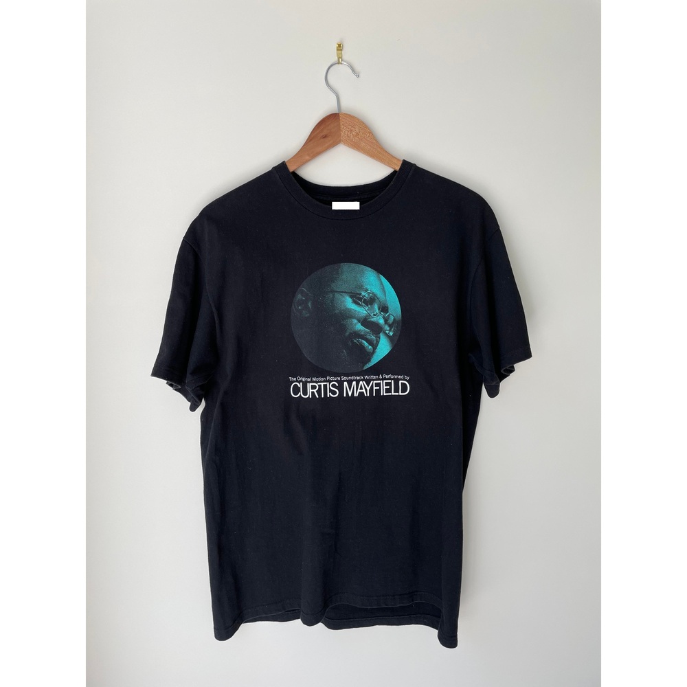 Curtis Mayfield Super Fly Tee Black